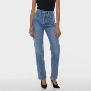 Aritzia Denim Forum Joni High Rise Loose Jean